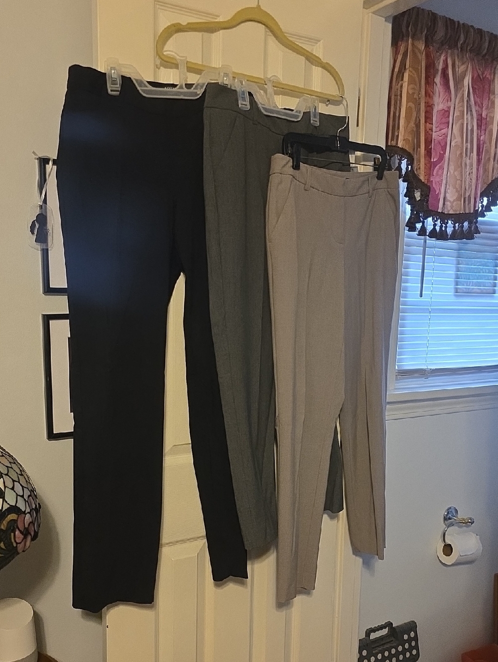 Apt. 9 Women's Straight Leg Pants - Black, Gray, Taupe